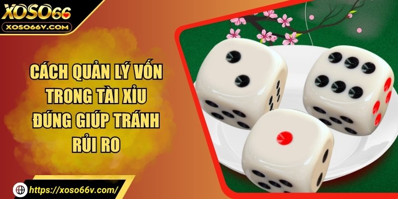 Cách quản lý vốn trong tài xỉu đúng giúp tránh rủi ro